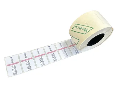 Eticheta adeziva cu indicator de aburi 32x19mm pentru etichetator 35985 - Clasa I DM