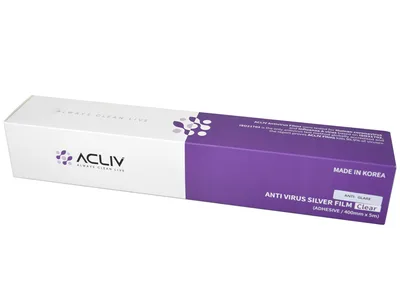 Film adeziv antimicrobial 105 mic - rolă 5m x 400 mm