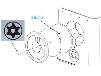 Filtru anti-praf pentru Air Cleaner - piese de schimb