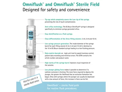 B-BRAUN OMNIFLUSH seringa - 10 ml