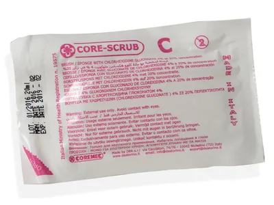 Kit de curățare cu clorhexidină - Multilingv
