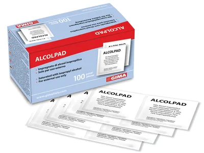 Paduri cu alcool alcomed - cutie 100
