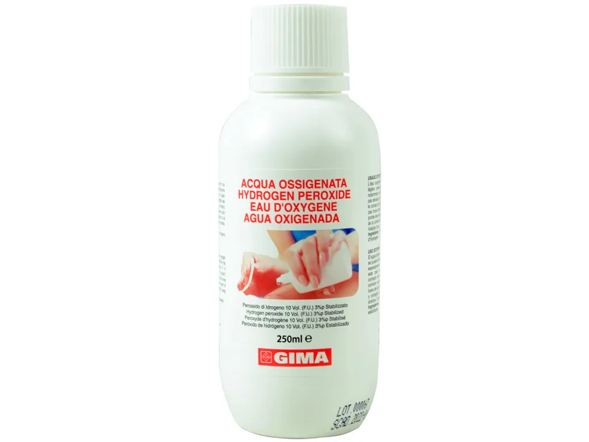Apă oxigenată - 250 ml - etichetă GB, FR, IT, ES