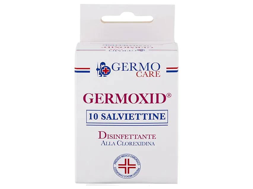 Germoxid wipes - cutie de 10 șervețele