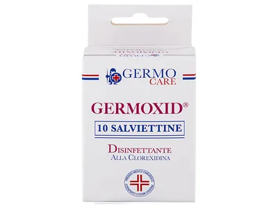 Germoxid wipes - cutie de 10 șervețele