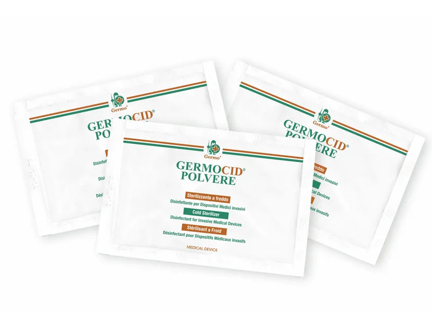 Germocid peracetic disinfectant powder - pungă 16 g