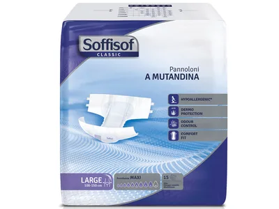 Absorbant pentru incontinență SOFFISOF CLASSIC - incontinență severă - mare