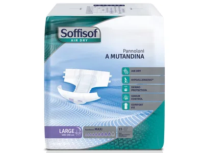 Soffisof Air Dry absorbent pad - incontinență severă - large