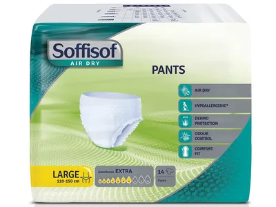 SOFFISOF PANTS/PULLUP - incontinență moderată - large
