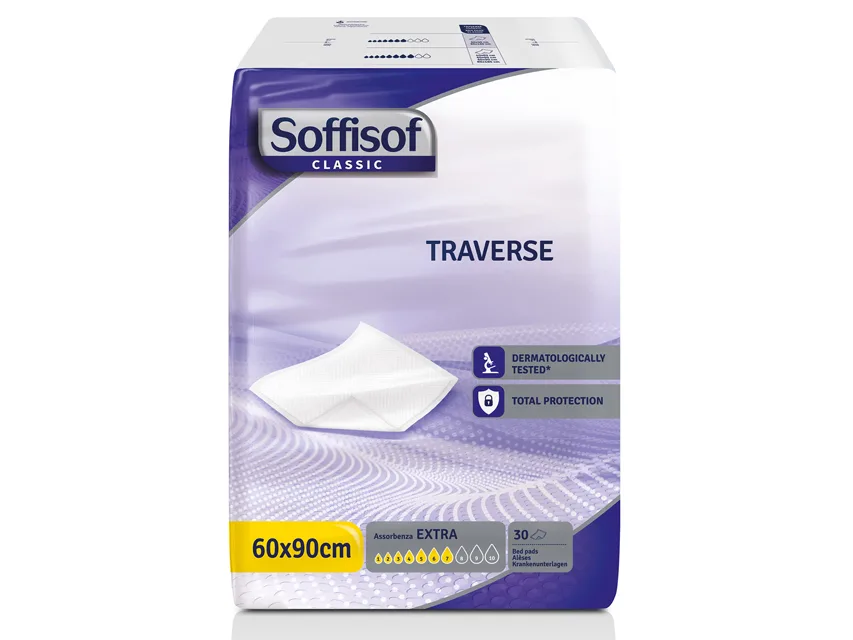 Soffisof absorbent bed pads 60x90 cm - absorbență moderată