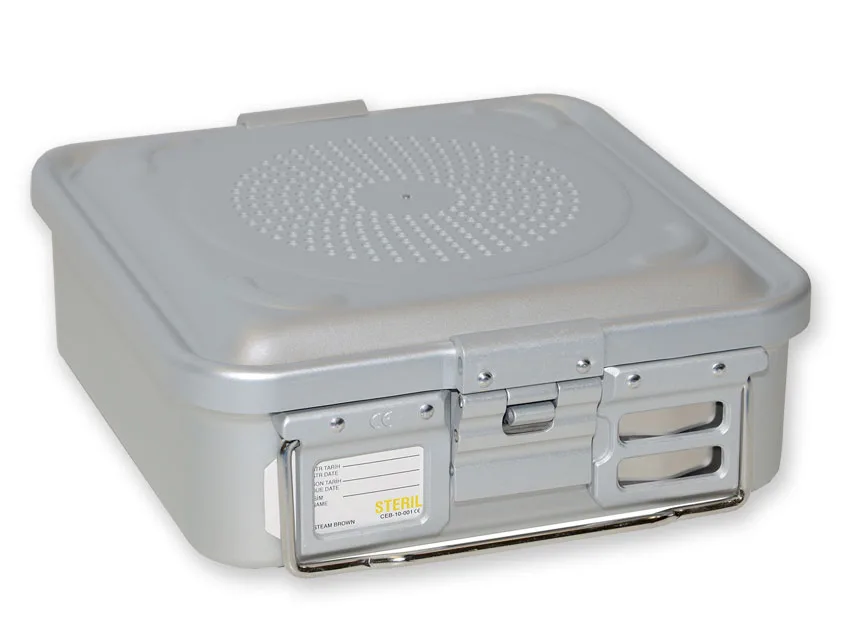 Container cu filtru mic h 100 mm - gri
