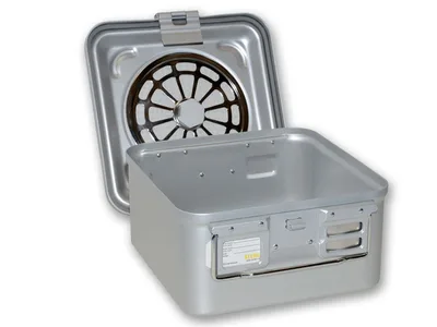 Container cu filtru mic h 150 mm - gri