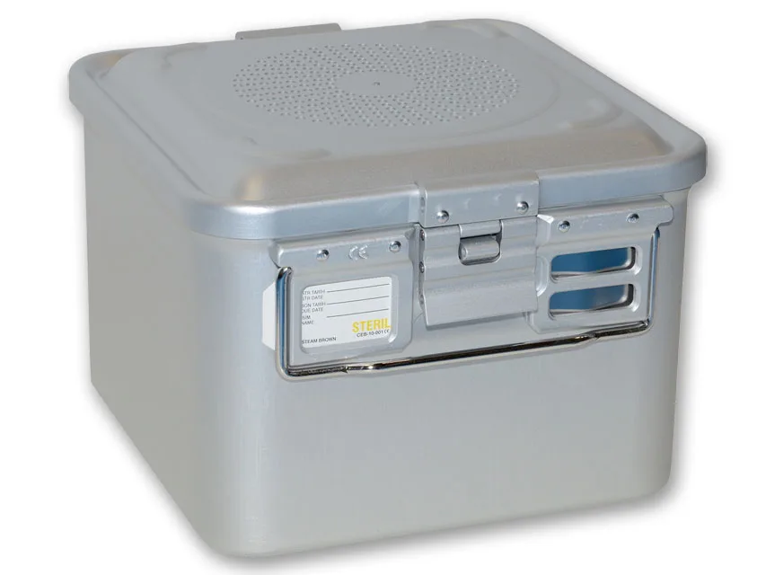 Container cu filtru mic h 200 mm - gri