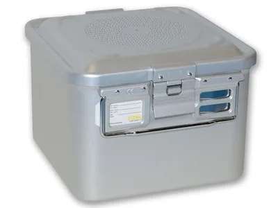 Container cu filtru mic h 200 mm - gri