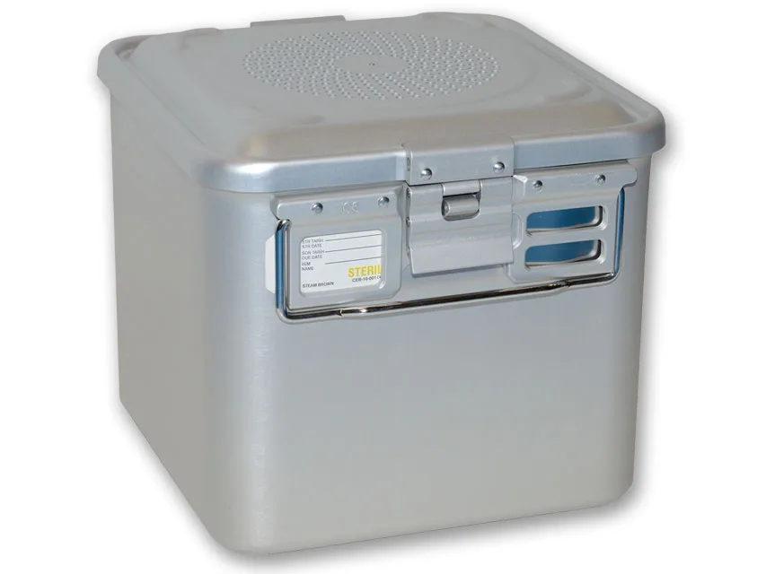 Container cu filtru mic h 260 mm - gri