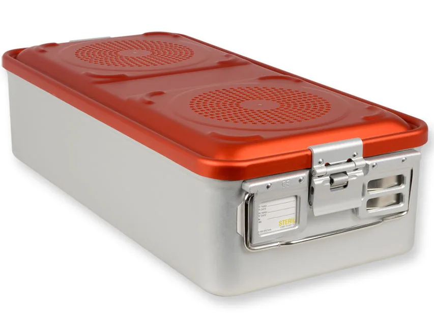 Container cu filtru mare h 150 mm - roșu