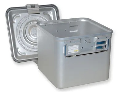 Container B.S. cu supapă mic h 260 mm - gri