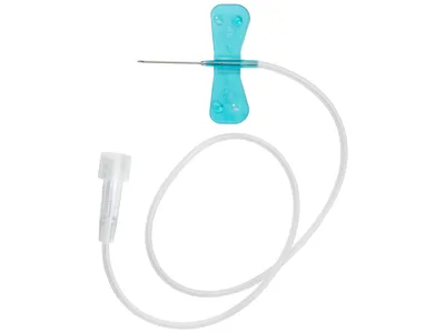Terumo Surflo set infuzion cu aripioare 23G - 0.6x19 mm - SV*23NL30 - albastru - steril