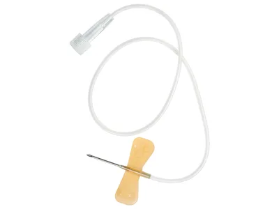 Terumo Surflo winged infusion sets 25G - 0.5x19 mm - SV*25NL30 - portocaliu - steril