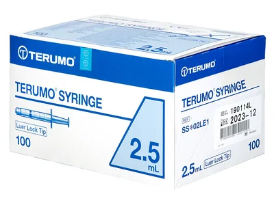 Seringi Terumo fără ac 2,5 ml - Concentric Luer Lock
