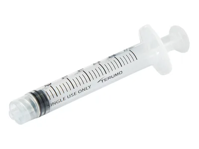 Seringi Terumo fără ac 3 ml - Luer Lock concentric - steril