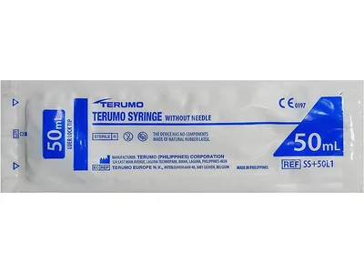 Seringi TERUMO fără ac 50 ml - Luer Lock concentric - SS+50L1 - sterile