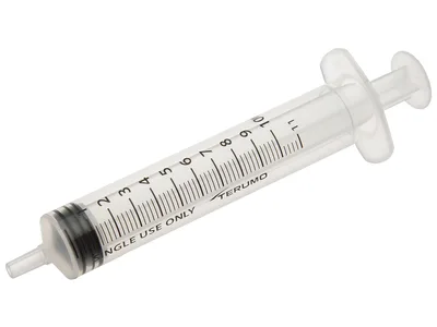 Seringi Terumo fără ac 10 ml - Luer Slip excentric - steril