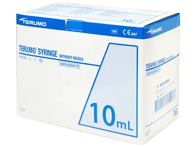 Seringi Terumo fără ac 10 ml - Luer Slip excentric - steril