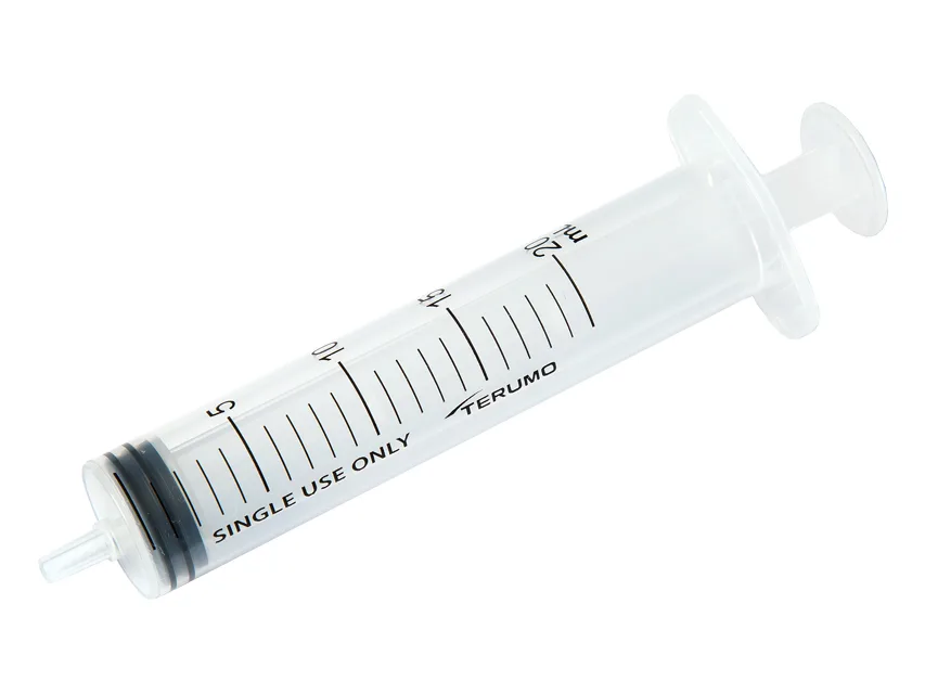 Seringi Terumo fără ac 20 ml - Luer slip excentric - steril