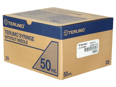 Seringi Terumo fără ac 50 ml - Vârf pentru cateter - SS+50C1 - sterile