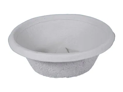 Recipient din hartie celuloza recicata 3 l - de unica folosinta