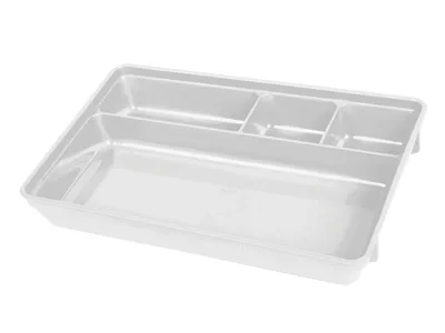 Tava cu compartimente 266x175x42 mm - plastic