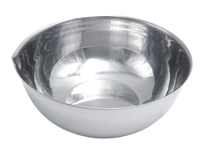 Gallipot din AISI 202 cu cioc 700 ml - 150x65 mm