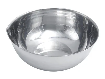 Gallipot din AISI 202 cu cioc 700 ml - 150x65 mm