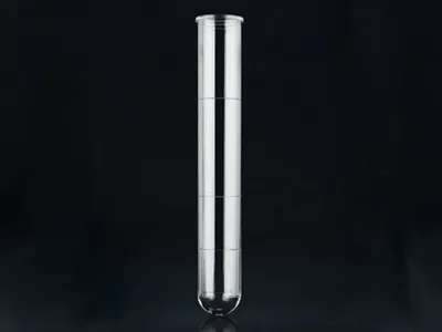 Tub de cultură 16x100 mm - 10 ml - cilindric, cu margine