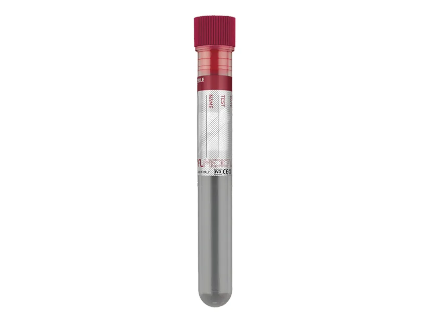 Tub de test 5 ml - cilindric - 12x86 mm - polipropilenă - steril