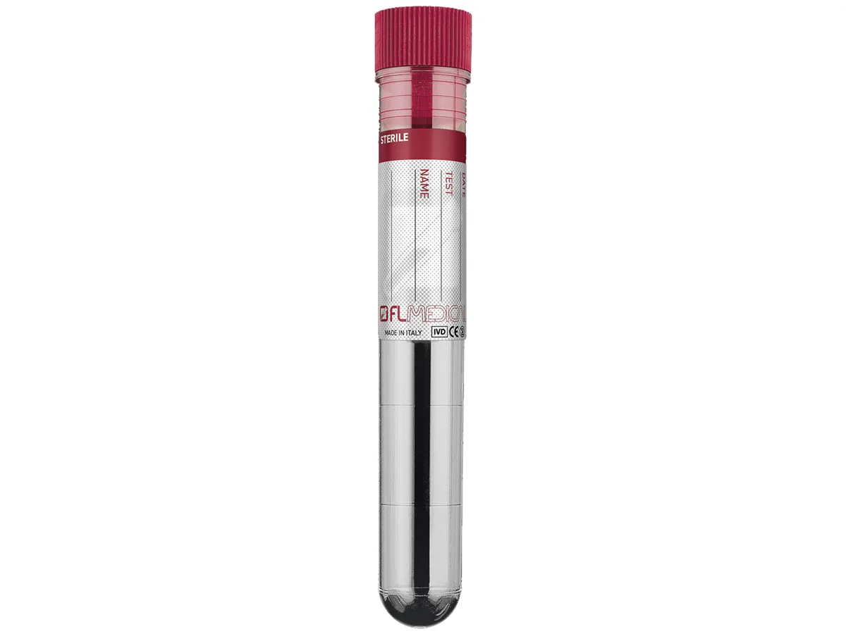 Tub de probă 10 ml - cilindric - 16x100 mm - polistiren - steril