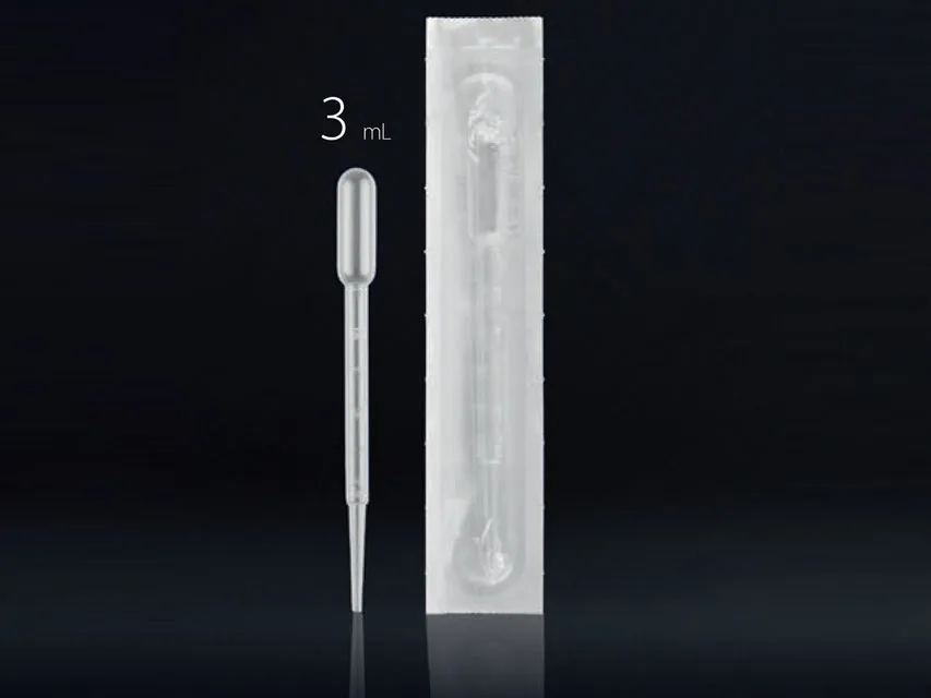 Pipetă Pasteur 3 ml - sterilă