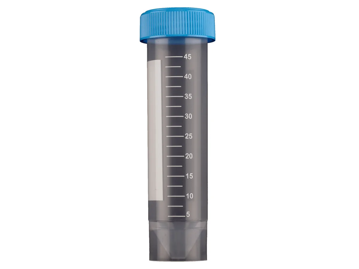 Tub test centrifugă 50 ml - conic cu bază - 30x115 mm - non steril