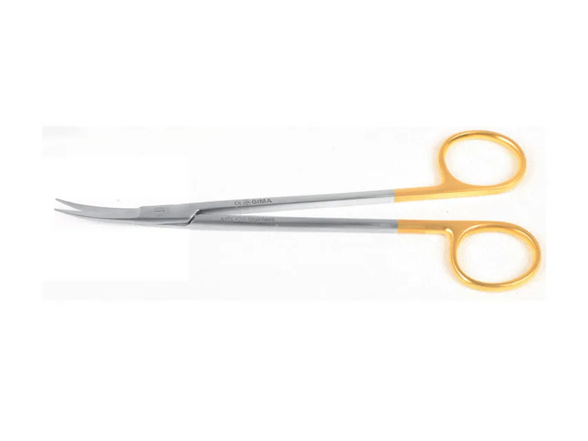 Foarfece T.C. GOLD KELLY curbate - ascuțite - 16 cm