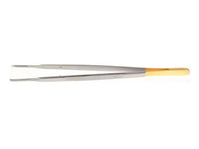 Forceps chirurgical T.C. GOLD GERALD - 17 cm - vârfuri aspre