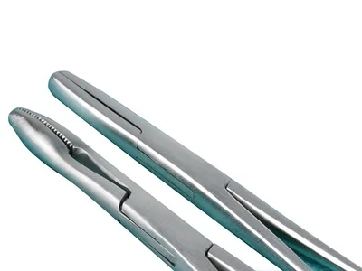 Peha 991042 Pincetă Kocher pentru țesuturi - dreaptă - 14 cm