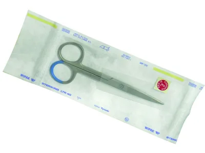 Foarfece chirurgicale sterile ascuțite/ascuțite - drepte - 13 cm
