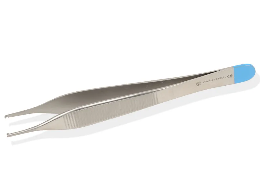 Forceps tissue Adson steril - drept - 12 cm 1x2 dinți