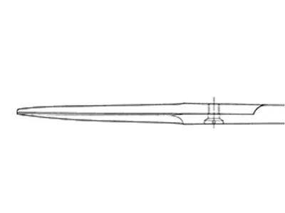 Foarfece chirurgicale Aesculap - drepte - ascuțite/obtuze - 14.5 cm - BC324R
