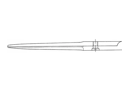 Foarfece chirurgicale Aesculap - drepte - ascuțite/obtuze - 16.5 cm - BC326R