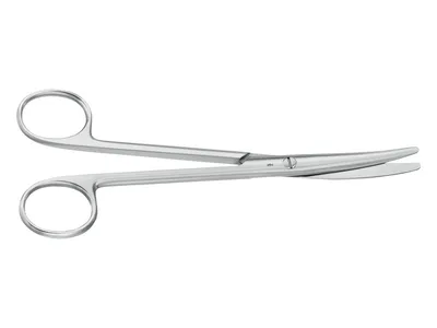 Foarfece de disecție Mayo Aesculap - curbate - obtuze/obtuze - 16.5 cm - BC587R
