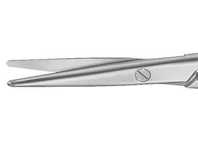 Foarfece Metzenbaum Aesculap - drepte - rotunde/rotunde - 14.5 cm - BC601R