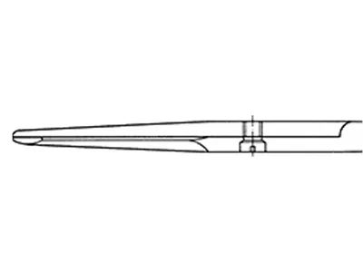 Foarfece de sutură Aesculap Spencer - drepte - 11.5 cm - BC802R