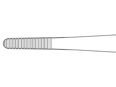 Forceps de disecție Aesculap - drepti - 16 cm - BD049R